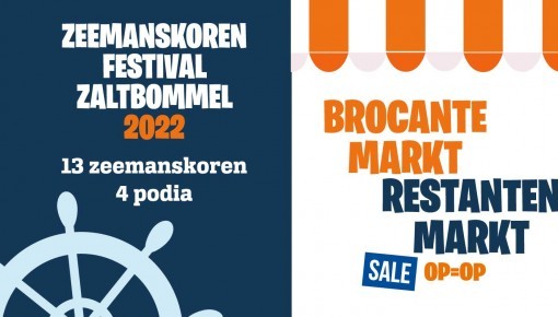 Zeemanskoren Festival , Brocante- en restantenmarkt